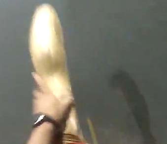 Helmet cam grip view